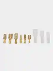 Обжимные клеммы для проводов, 135 штук, латунь