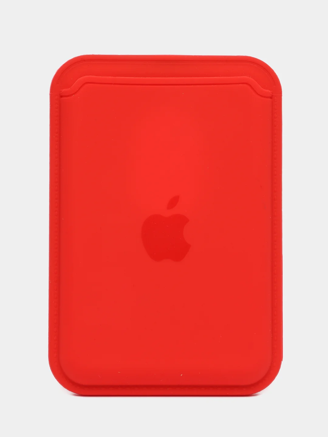 Красный iphone Silicone Wallet MagSafe / Силиконовый кошелёк магсэйф для айфона