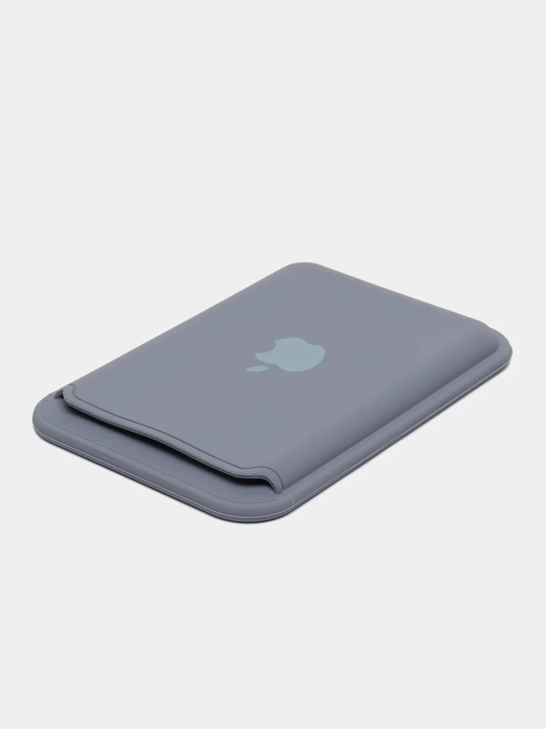 Серый iphone Silicone Wallet MagSafe / Силиконовый кошелёк магсэйф для айфона