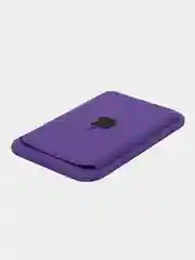 Фиолетовый iphone Silicone Wallet MagSafe /  Силиконовый кошелёк магсэйф для айфона