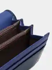 Синий кошелек женский