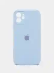 Светло-синий чехол Silicone Case для iPhone (Айфон) 11, 12, 13, 14, 15, Pro, Max