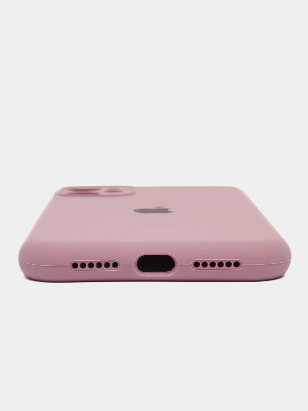 Сиреневый чехол Silicone Case для iPhone (Айфон) 11, 12, 13, 14, 15, Pro, Max