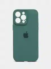 Тёмно-бирюзовый чехол Silicone Case для iPhone (Айфон) 11, 12, 13, 14, 15, Pro, Max