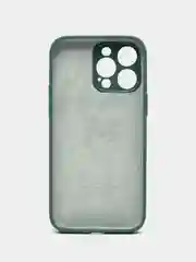 Тёмно-бирюзовый чехол Silicone Case для iPhone (Айфон) 11, 12, 13, 14, 15, Pro, Max