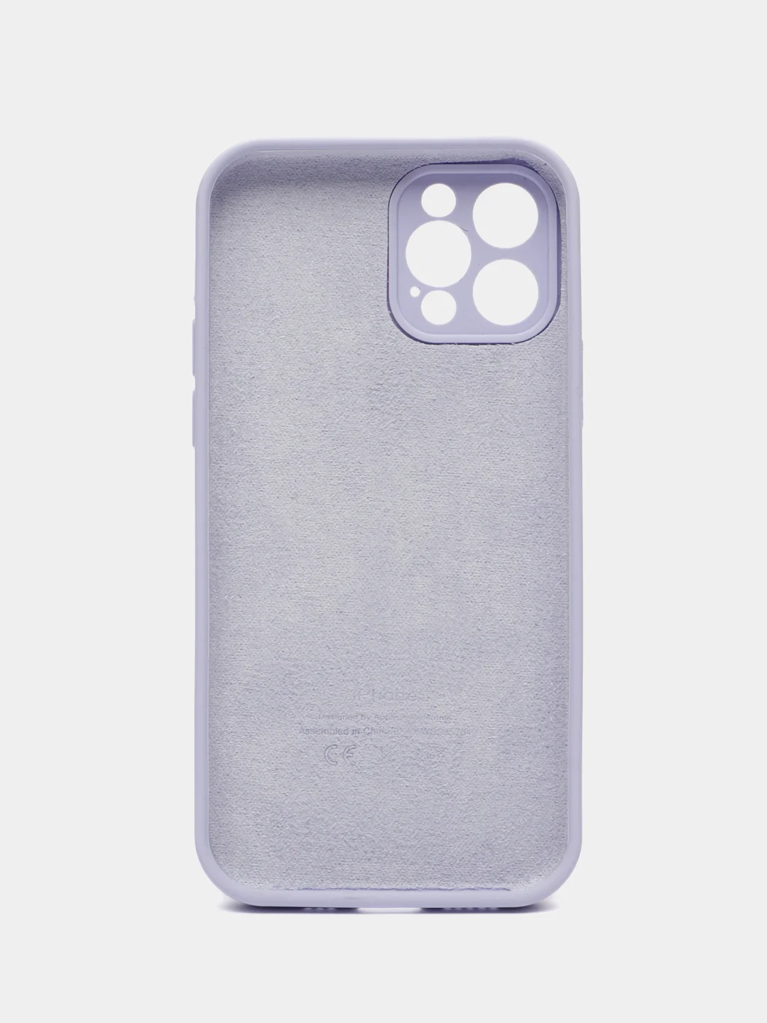 Фиолетовый чехол Silicone Case для iPhone (Айфон) 11, 12, 13, 14, 15, Pro, Max