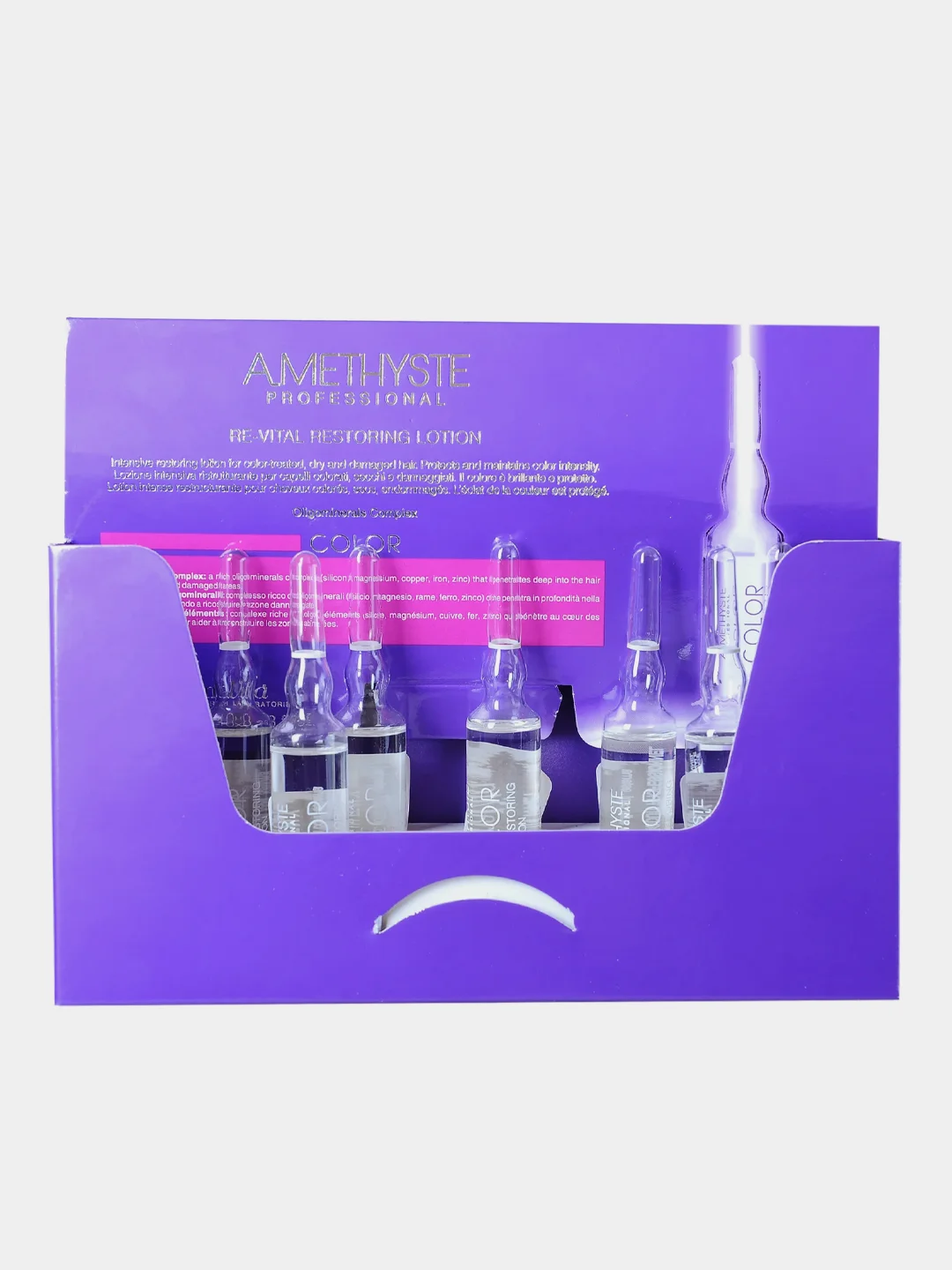 Лосьон, обеспечивающий защиту яркости цвета FarmaVita Amethyste color re-vital restoring
