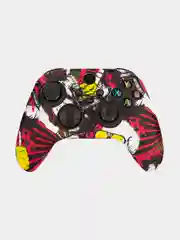 Тёмно-розовый защитный чехол для геймпада Xbox Series X / S силиконовый, накладка на джойстик-контроллер