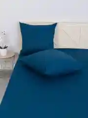 Индиго комплект постельного белья, 1,5 спальное, хлопок, поплин