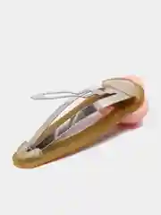 Розовый заколки, 2 штуки