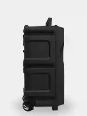 Разноцветный колонка Bluetooth с LED-подсветкой ZQS 40Вт (USB/SD/AUX/FM) колёсики/ручка + микрофон/пульт