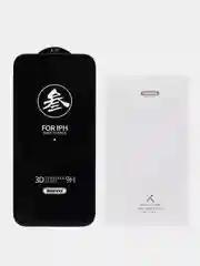 Противоударное защитное стекло на iPhone (Айфон) 15, 14, 13, 12, 11, Pro, Max, олеофобное