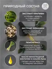 Твердый шампунь для волос "Сила Крапивы"