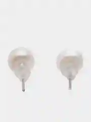 Белый серьги женские, гвоздики, 2 цвета