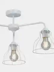Белый люстра потолочная Vitaluce V3102-0/3PL, 3 лампы, E27 макс. 40Вт, цвет белый матовый