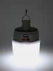 Лампа-фонарь кемпинговый, на солнечных батареях и USB светодиодный