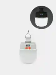 Лампа-фонарь кемпинговый, на солнечных батареях и USB светодиодный
