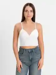 Белый топ базовый 40-42