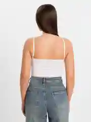 Белый топ базовый 40-42