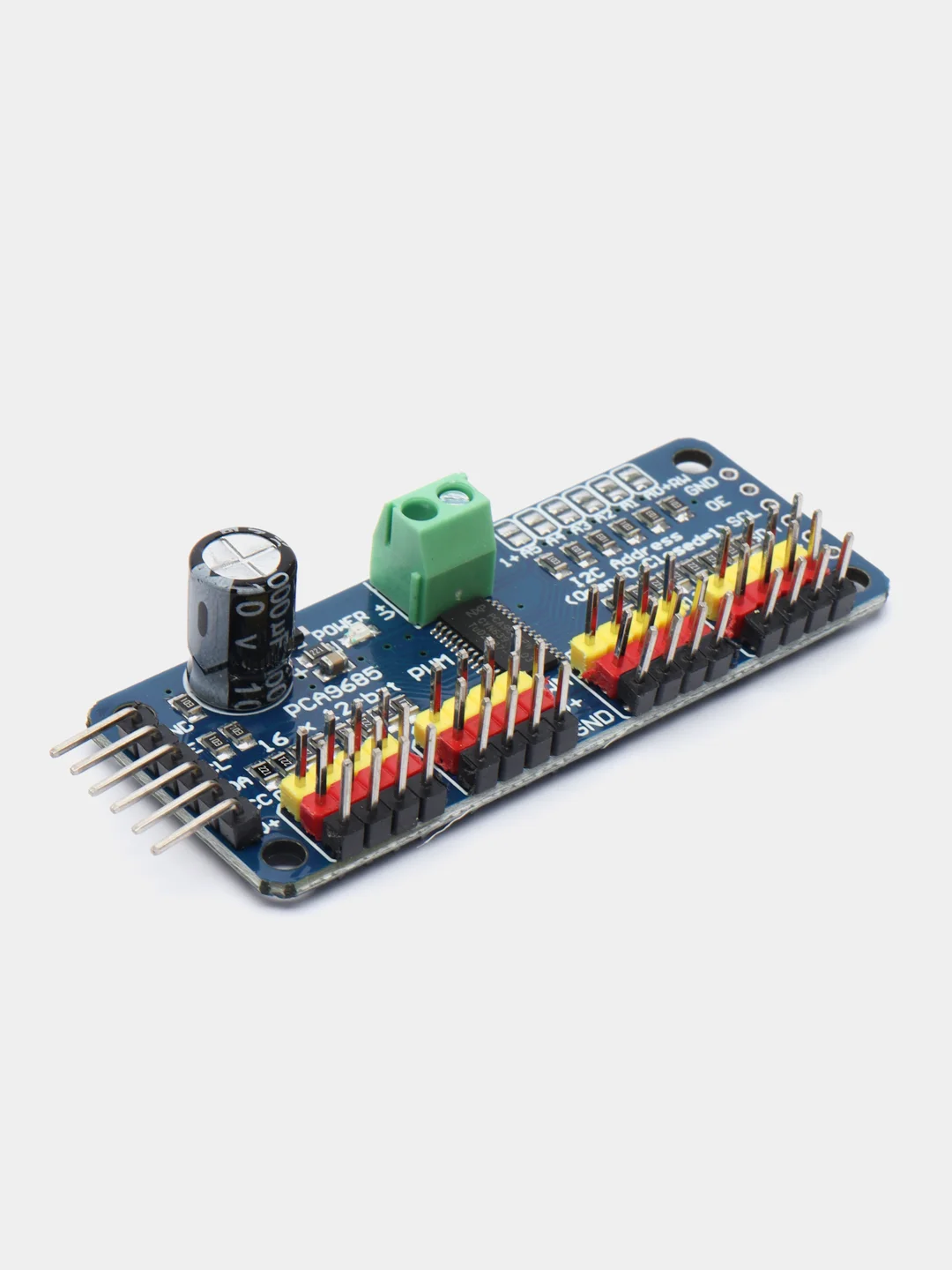 16-канальный 12-BIT PWM/SERVO модуль с I2C интерфейсом PCA9685