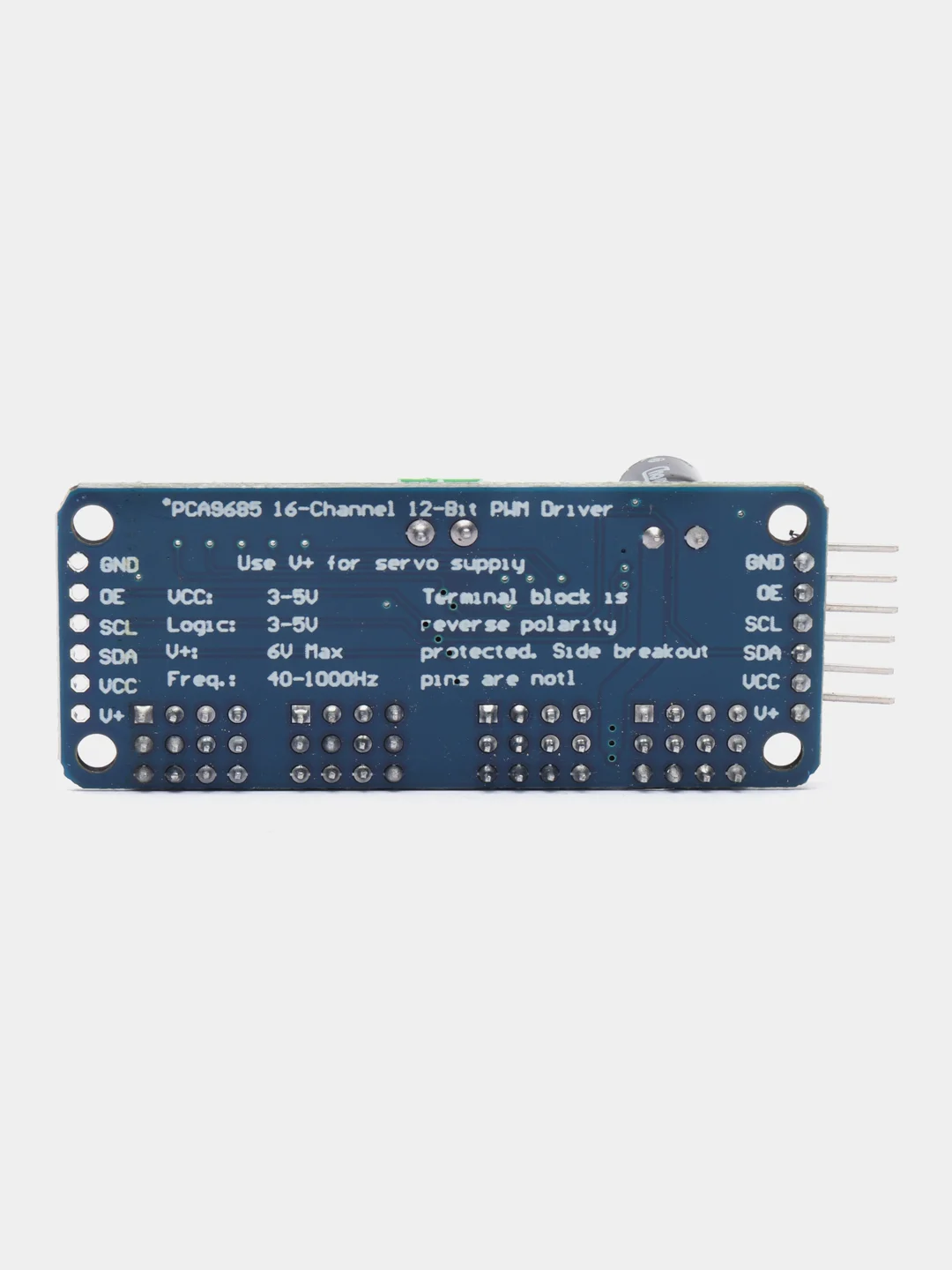 16-канальный 12-BIT PWM/SERVO модуль с I2C интерфейсом PCA9685