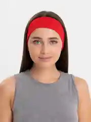 Красный повязка на голову женская, спортивная