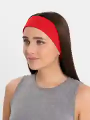 Красный повязка на голову женская, спортивная