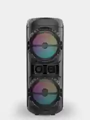 Разноцветный колонка Bluetooth с LED-подсветкой ZQS 80Вт (USB/SD/AUX/FM) + микрофон/пульт