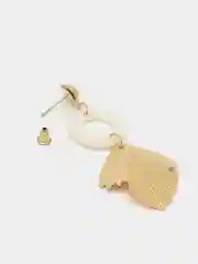 Серьги повседневные, белые