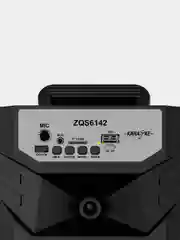 Серый колонка Bluetooth с LED-подсветкой ZQS 16Вт (USB/SD/AUX/FM)
