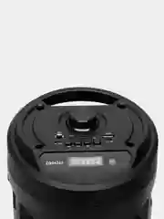 Черный колонка Bluetooth с LED-подсветкой ZQS 16Вт (USB/SD/AUX/FM)