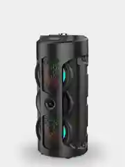 Черный колонка Bluetooth с LED-подсветкой ZQS 16Вт (USB/SD/AUX/FM)