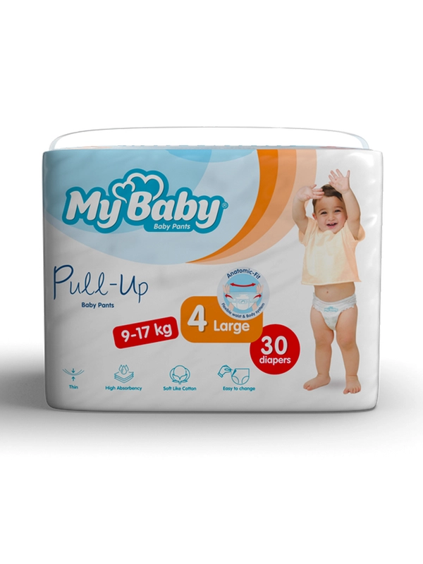 Подгузники-трусики детские MY BABY