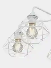 Люстра потолочная Vitaluce V4258-0/5PL, 5 ламп, E27 макс. 40Вт, цвет белый матовый