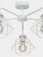 Люстра потолочная Vitaluce V4258-0/5PL, 5 ламп, E27 макс. 40Вт, цвет белый матовый