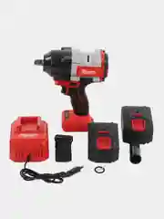 Гайковерт аккумуляторный Milwaukee 800 Hm бесщеточный 1/2-дюймовый с двумя АКБ в кейсе