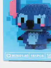 Небесно-голубой детский 3D конструктор, игрушка развивающая
