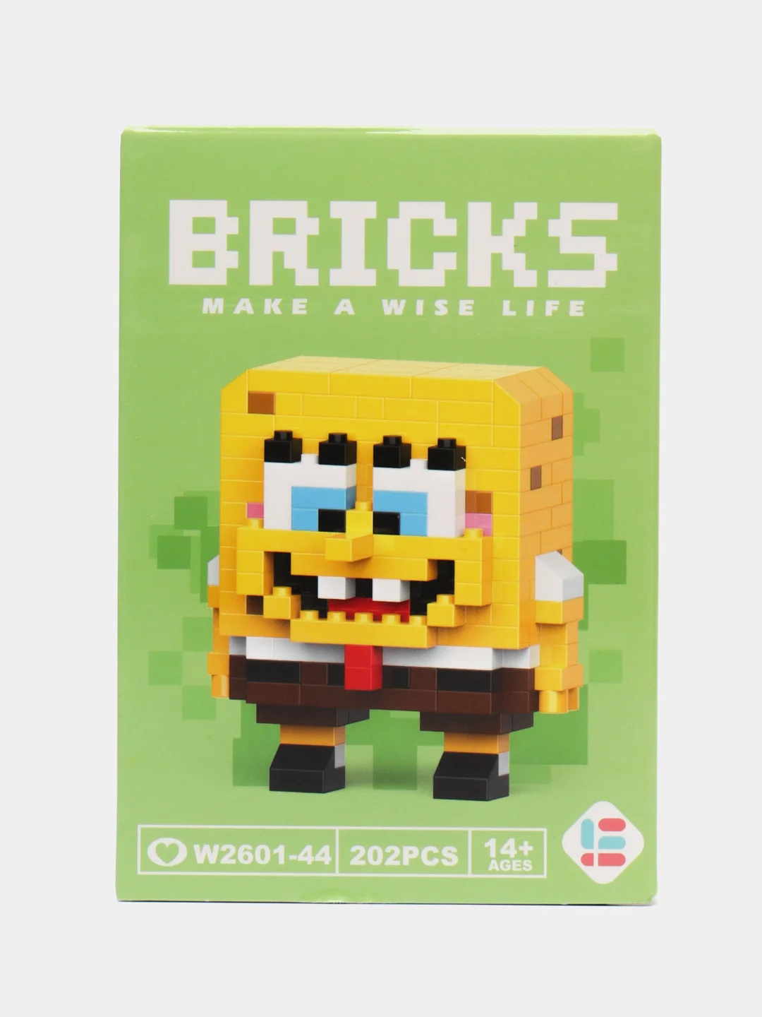 Оливковый детский 3D конструктор, игрушка развивающая