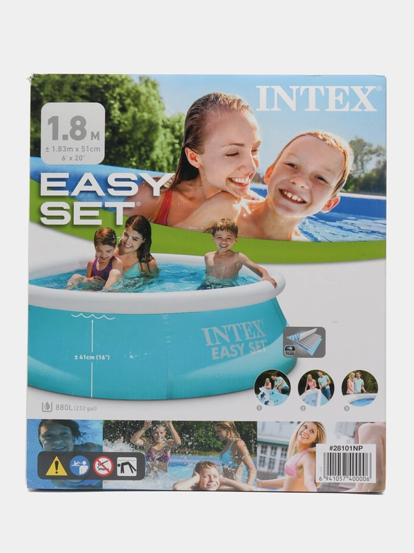 Бассейн надувной Easy Set Intex 183х51, 244х61, 305х76 см