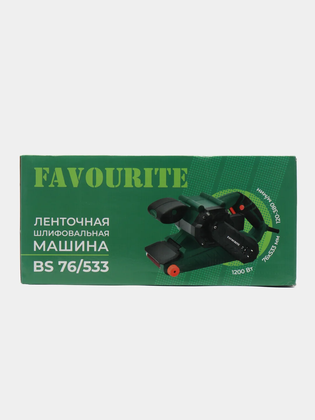 Ленточная шлифмашина BS 76/533, 1200 Вт, 76*533 мм, 120-380 м/мин