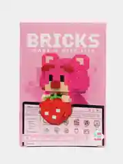 Фуксия детский 3D конструктор, игрушка развивающая