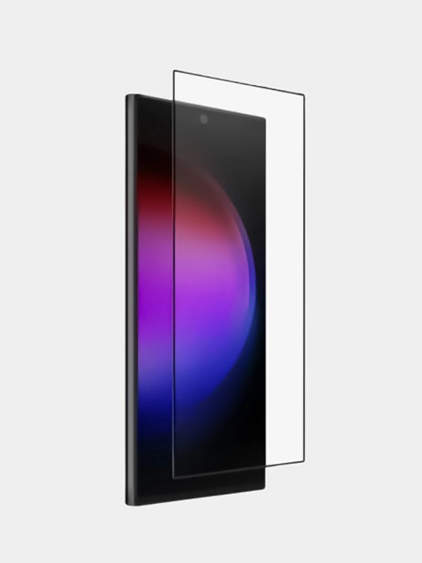 Противоударное матовое стекло-пленка на Samsung Galaxy S24, Galaxy S24+, Galaxy S24 Ultra