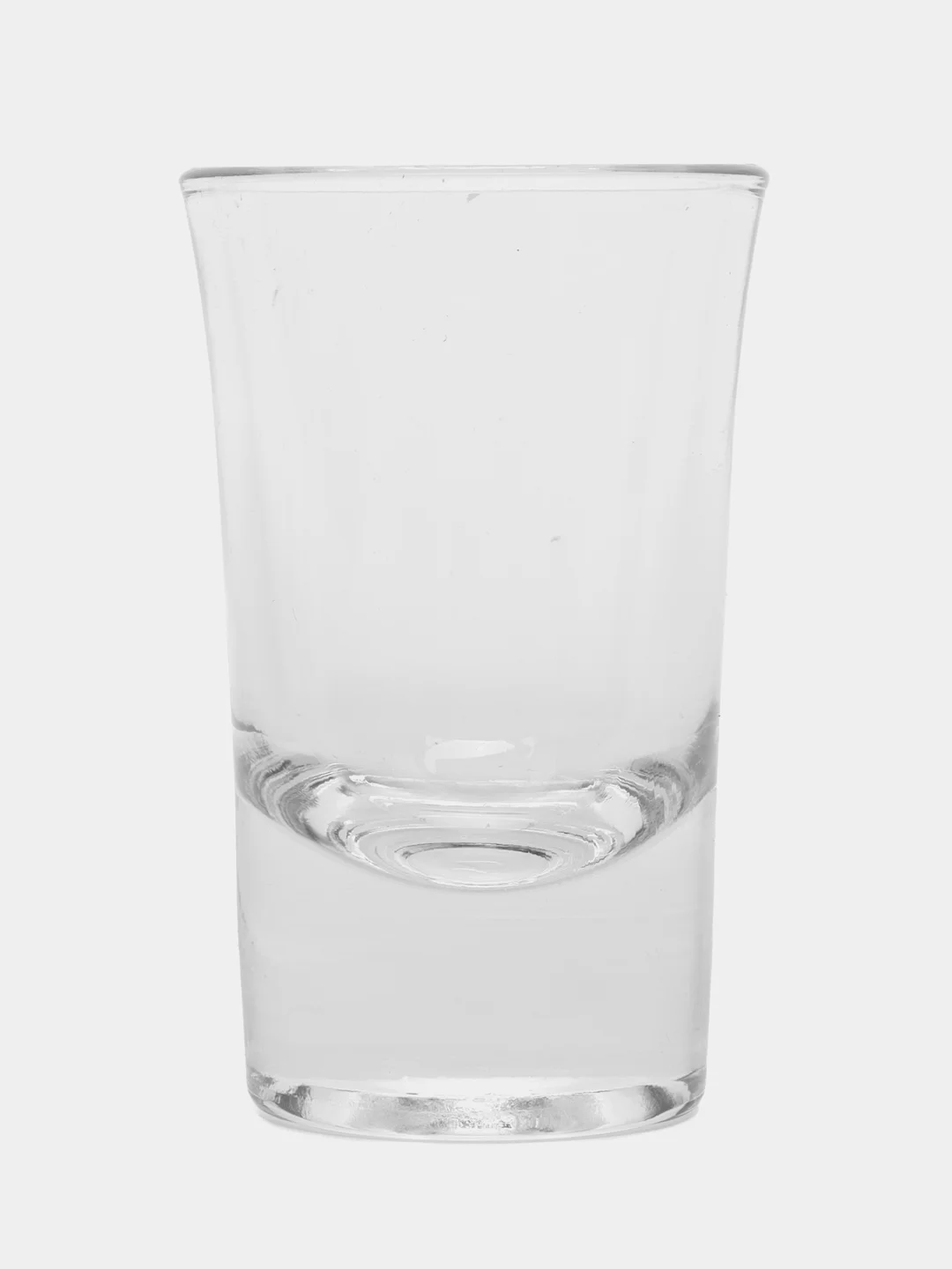 Белый набор стопок для водки, ликера 6 шт стекло