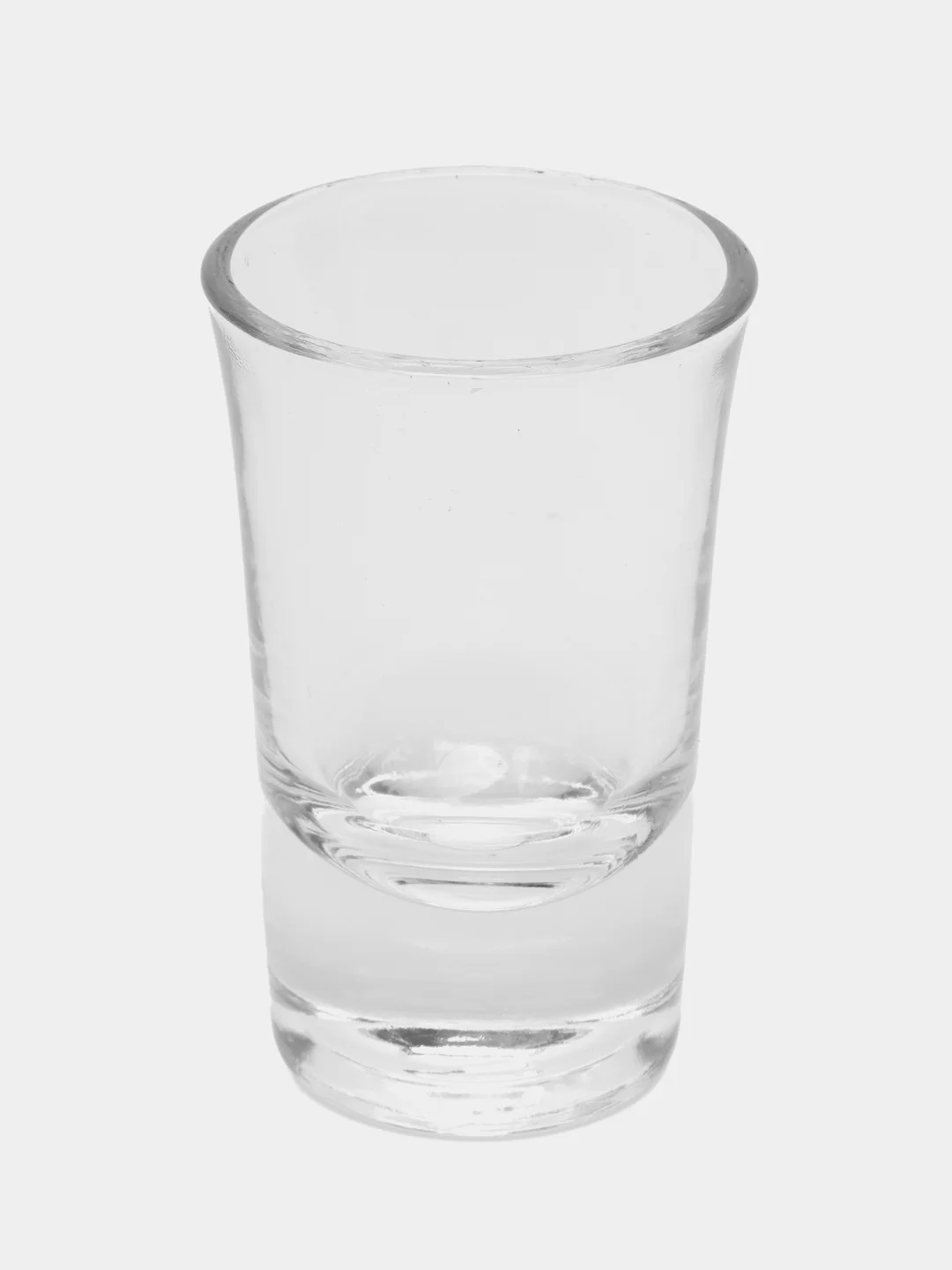 Белый набор стопок для водки, ликера 6 шт стекло