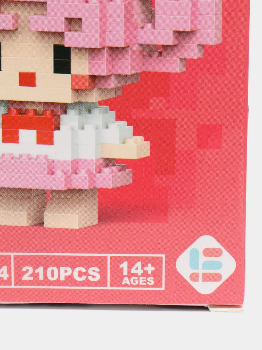 Бордовый детский 3D конструктор, игрушка развивающая