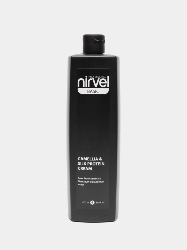 NIRVEL Camellia silk protein Маска для окрашенных волос 1000мл