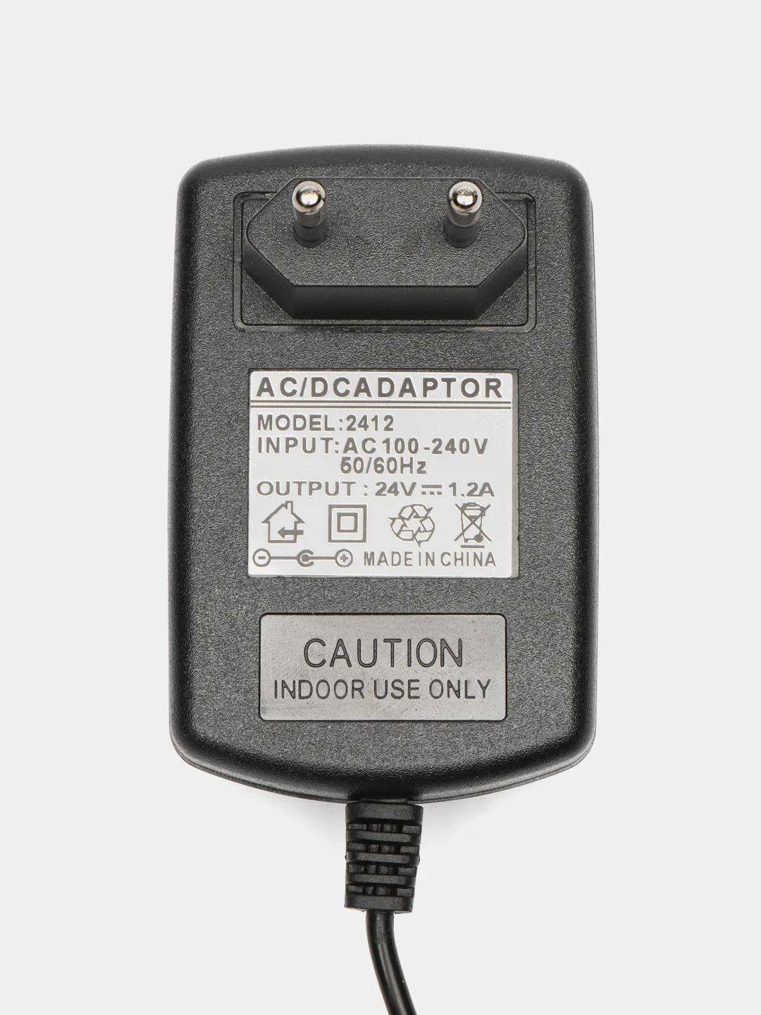 Блок питания зарядное устройство AC-DC Adapter 24V 1.2A 5,5*2,5мм, адаптер универсальный
