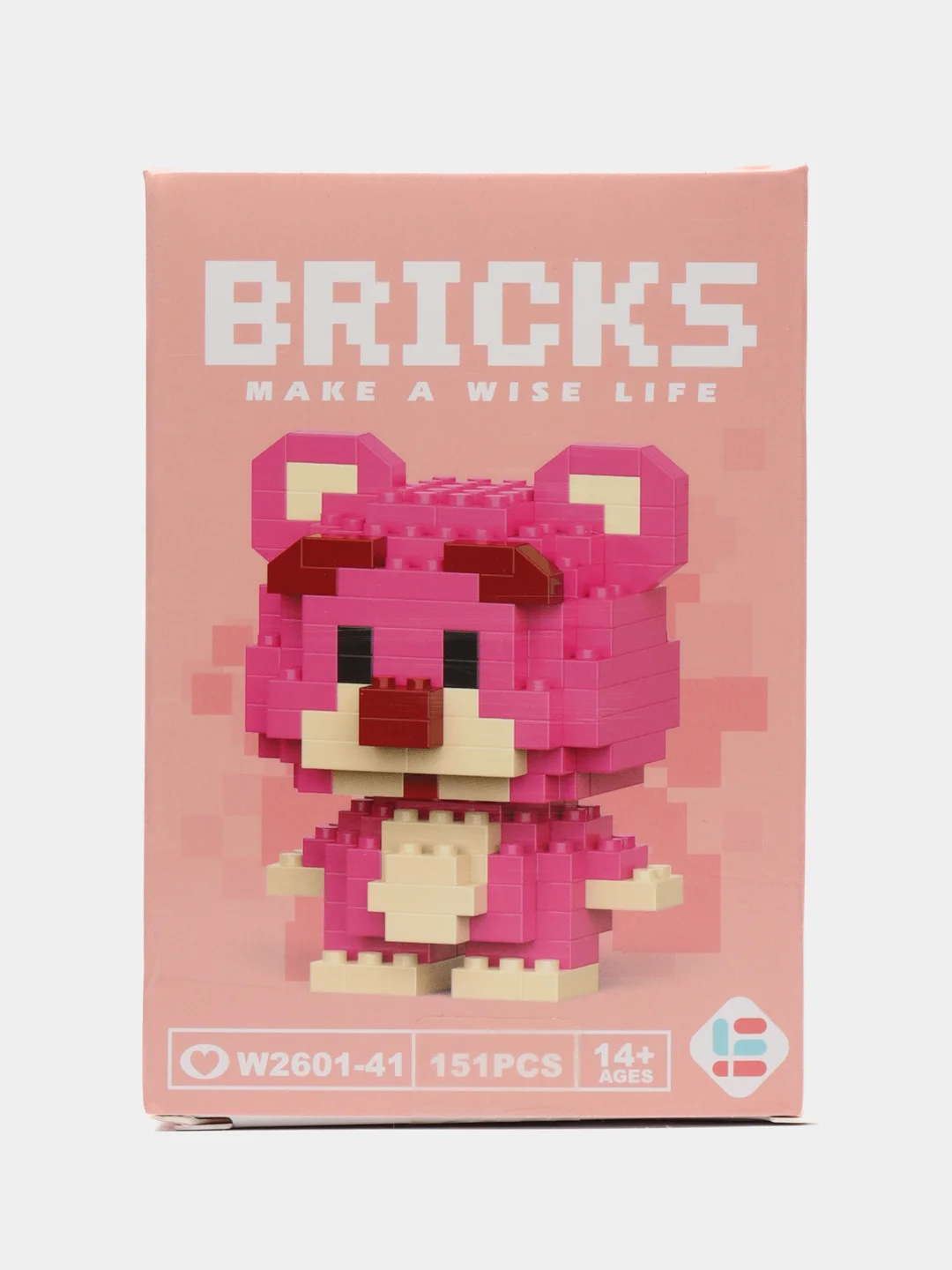 Вишнёвый детский 3D конструктор, игрушка развивающая