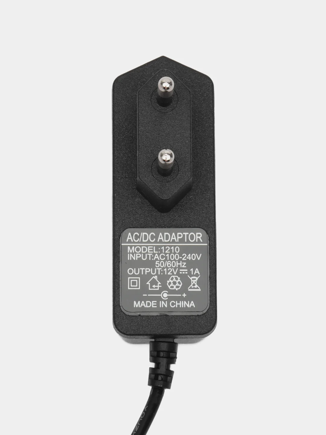 Блок питания сетевой зарядник для ресивера 12v 1A 5,5 mm, адаптер универсальный