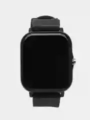 Черный умные часы с силиконовым ремешком Smart watch Q13